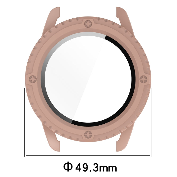 For Xiaomi Watch S3 PC + Tempered Film Integrated Watch Protective Case(Transparent) - Watch Cases by buy2fix | Online Shopping UK | buy2fix
