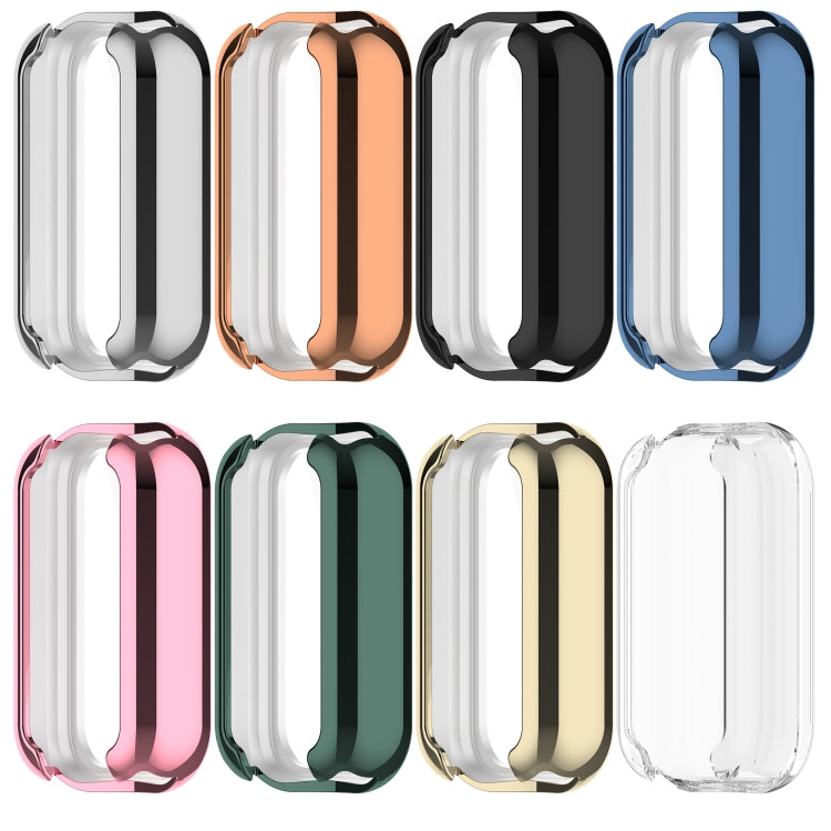 For Redmi Band 2 Full Package TPU Electroplated Watch Protective Case(Rose Gold) - Watch Cases by buy2fix | Online Shopping UK | buy2fix