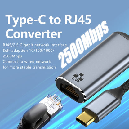 Type-C to RJ45 2500Mbps Ethernet Adapter - Cable & Adapters by buy2fix | Online Shopping UK | buy2fix