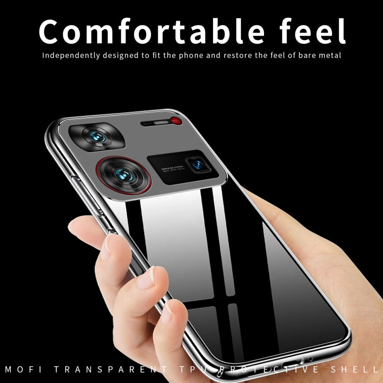 For Nubia Z60 Ultra MOFI Ming Series Transparent Ultra-thin TPU Phone Case(Transparent) - ZTE Cases by MOFI | Online Shopping UK | buy2fix