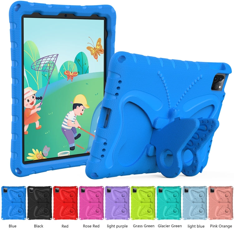 For iPad Air 11 2024 Butterfly Bracket EVA Shockproof Tablet Case(Blue) - iPad Air 11 2024 Cases by buy2fix | Online Shopping UK | buy2fix