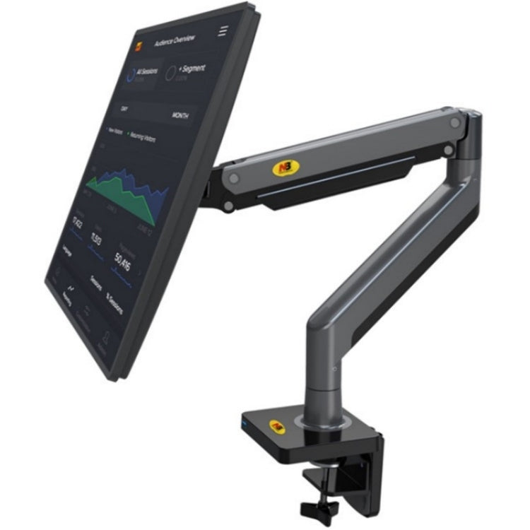 NB G45 22-40 inch Adjustable Aluminum Alloy Bracket Rotatable Computer Monitor Holder - TV Brackets & Mounts by buy2fix | Online Shopping UK | buy2fix