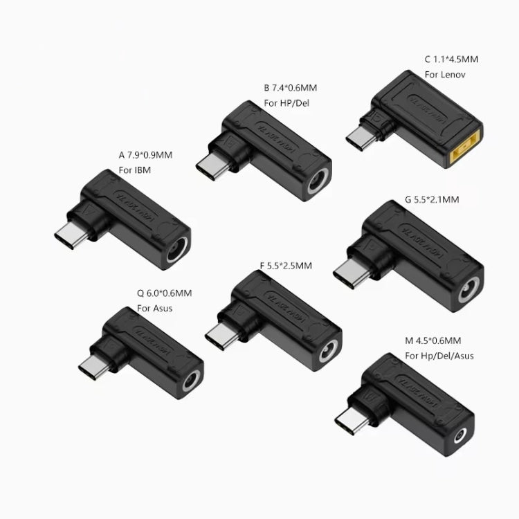 140W Computer Charging Adapter(DC 4.5 x 0.6mm to USB-C / Type-C ) - Universal Power Adapter by buy2fix | Online Shopping UK | buy2fix