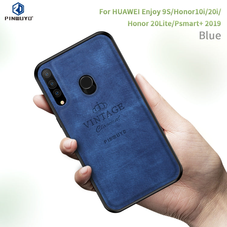 PINWUYO Shockproof Waterproof Full Coverage PC + TPU + Skin Protective Case for Huawei Enjoy 9S / Honor10i / Honor 20i / Honor20 Lite / P Smart+ 2019/ Maimang 8(Gray) - Honor Cases by PINWUYO | Online Shopping UK | buy2fix