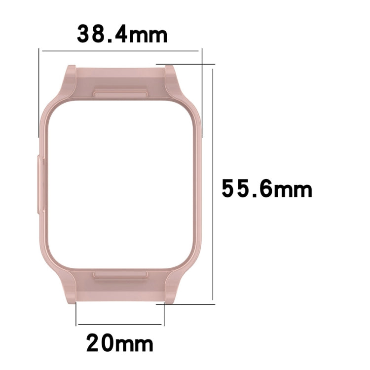 For Redmi Watch 4 Half Pack PC Watch Protective Case(Creamy White) - Watch Cases by buy2fix | Online Shopping UK | buy2fix