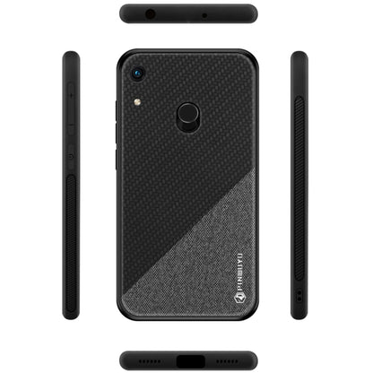 PINWUYO Honors Series Shockproof PC + TPU Protective Case for Huawei Y6 2019 (Fingerprint Hole) / Y6 Prime 2019 / Honor 8A Pro(Blue) - Honor Cases by PINWUYO | Online Shopping UK | buy2fix
