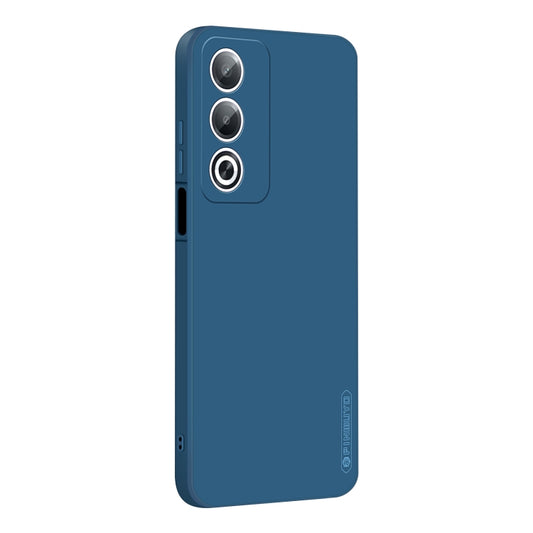 For OPPO A3 Pro Global PINWUYO Sense Series Liquid Silicone TPU Phone Case(Blue) - OPPO Cases by PINWUYO | Online Shopping UK | buy2fix