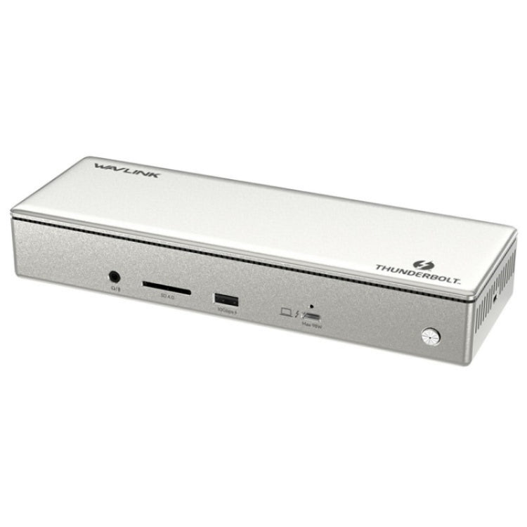 WAVLINK UTD41 PRO RJ45 / Audio / SD Card Reader 15-in-1 Thunderbolt 4 Docking Station, Plug:AU Plug -  by WAVLINK | Online Shopping UK | buy2fix