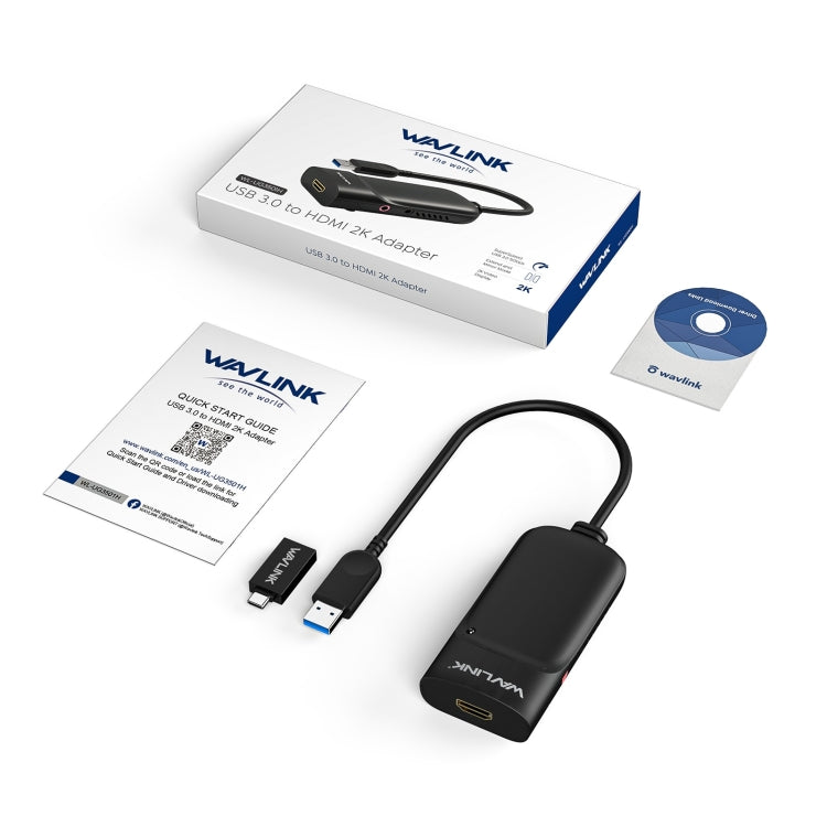 WAVLINK UG3501H Super Speed USB 3.0 To HDMI/Multi Monitor Video Graphic Adapter - Converter by WAVLINK | Online Shopping UK | buy2fix