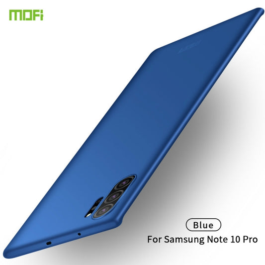 MOFI Frosted PC Ultra-thin Hard Case for Galaxy Note10 Pro(Blue) - Galaxy Phone Cases by MOFI | Online Shopping UK | buy2fix