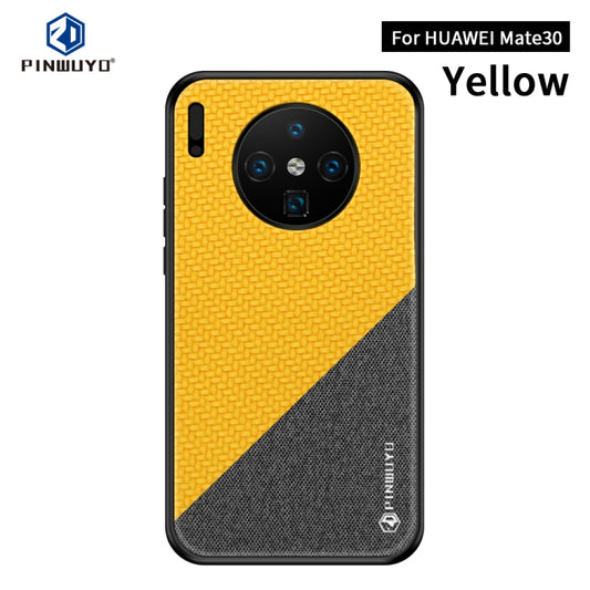 For Huawei Mate 30 Honors Series Shockproof PC + TPU Protective Case(Yellow) - Huawei Cases by PINWUYO | Online Shopping UK | buy2fix