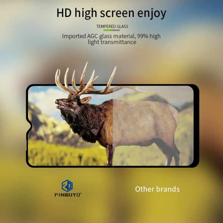 For Xiaomi RedMi 8 PINWUYO 9H 2.5D Full Screen Tempered Glass Film(Black) -  by PINWUYO | Online Shopping UK | buy2fix