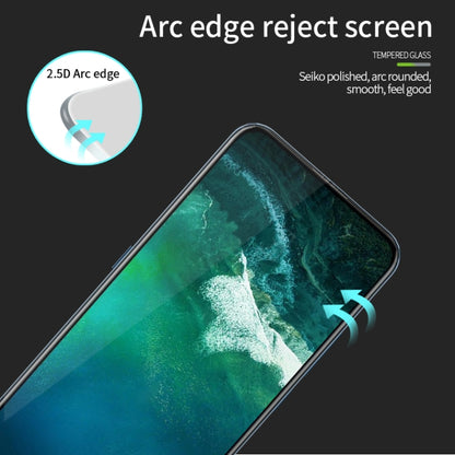 For vivo V17 Pro PINWUYO 9H 2.5D Full Screen Tempered Glass Film(Black) - vivo Tempered Glass by PINWUYO | Online Shopping UK | buy2fix