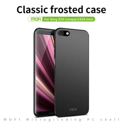 For Sony XZ4 Compact / XZ4 mini MOFI Frosted PC Ultra-thin Hard Case(Black) - Sony Cases by MOFI | Online Shopping UK | buy2fix