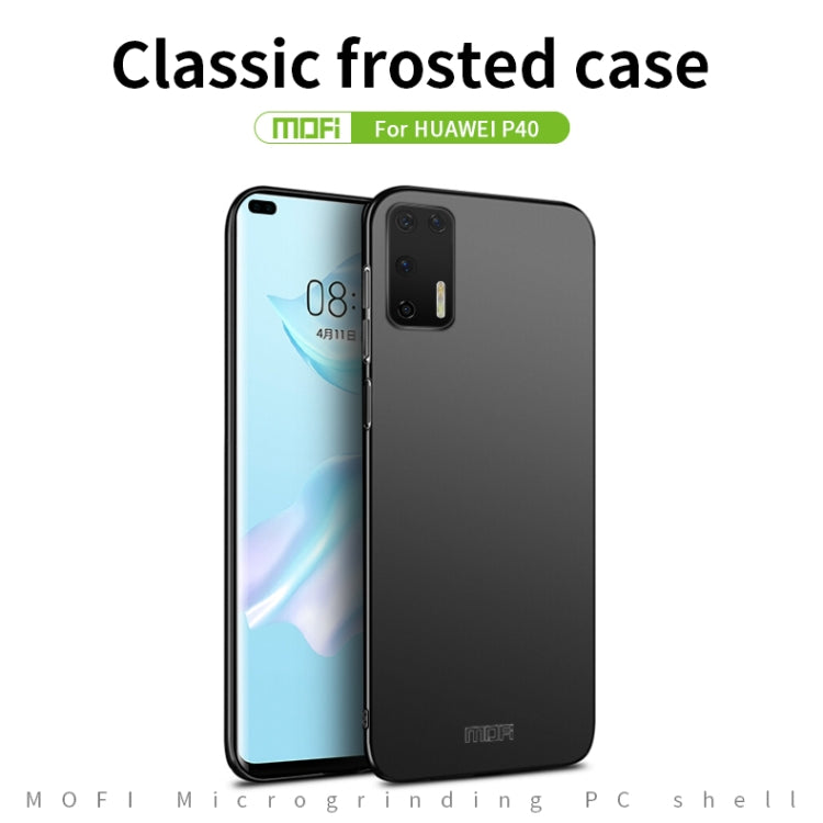 For Huawei P40 MOFI Frosted PC Ultra-thin Hard Case(Rose Gold) - Huawei Cases by MOFI | Online Shopping UK | buy2fix