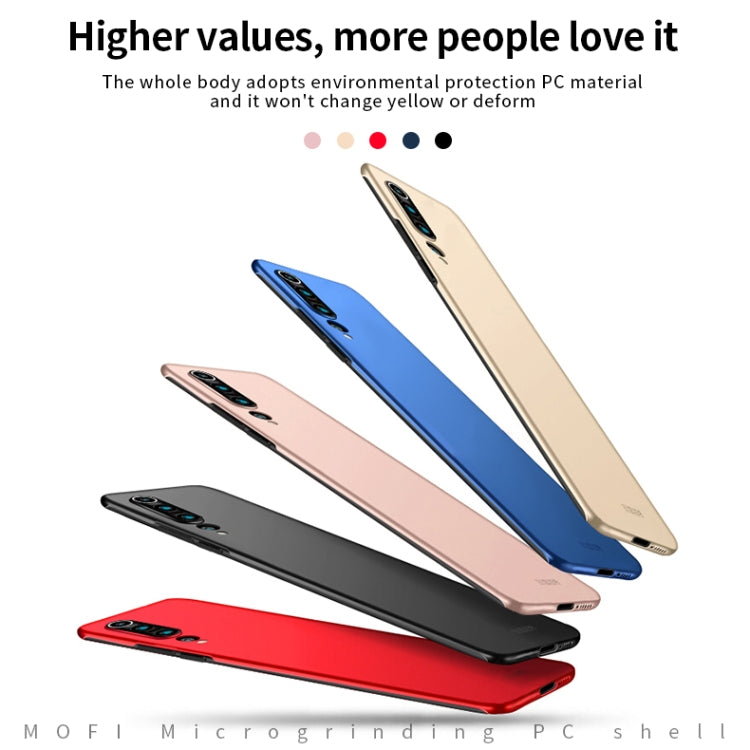 For Xiaomi Mi 10 Pro MOFI Frosted PC Ultra-thin Hard Case(Blue) - Xiaomi Cases by MOFI | Online Shopping UK | buy2fix