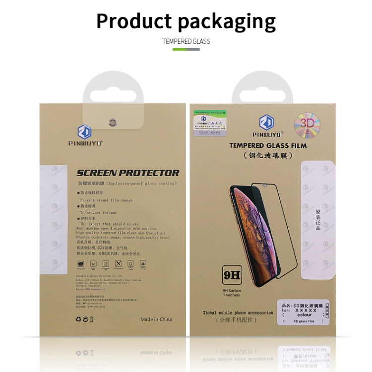 For  Xiaomi Mi 10 PINWUYO 9H 3D Hot Bending Tempered Glass Film -  by PINWUYO | Online Shopping UK | buy2fix