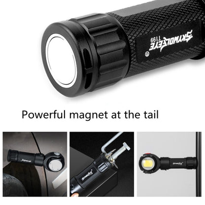 SKYWOLFEYE  Lamp Head 360 Degree Rotation USB Rechargeable LED Glare Flashlight With Magnet COB Work Light, Style:With An 18650 Battery - LED Flashlight by buy2fix | Online Shopping UK | buy2fix