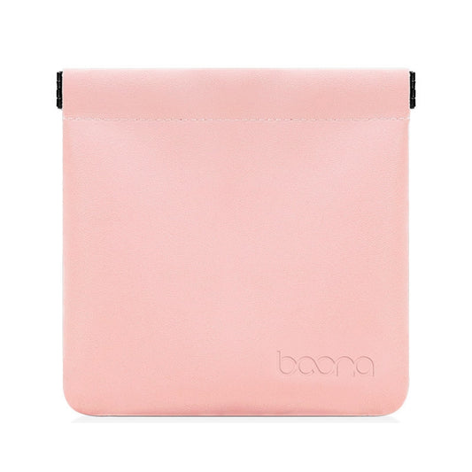 2 PCS Baona Earphone Data Cable Storage Bag Mini Portable U Disk Earphone Bag, Size:Small(Petal Pink) - Other Case by Baona | Online Shopping UK | buy2fix