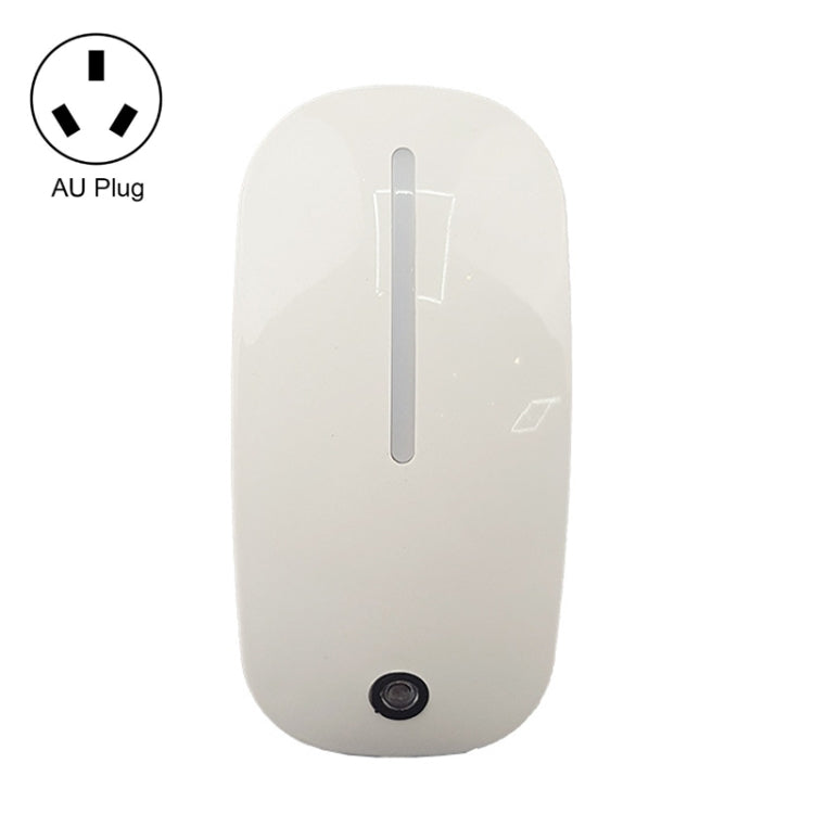 A66 Mouse Type LED Intelligent Light Control Night Light, Plug:AU Plug(White) - Sensor LED Lights by buy2fix | Online Shopping UK | buy2fix