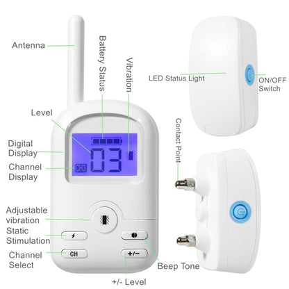 Remote Control Dog Trainer LCD Screen Practice Training Dog, Specification: 666 - Training Aids by buy2fix | Online Shopping UK | buy2fix