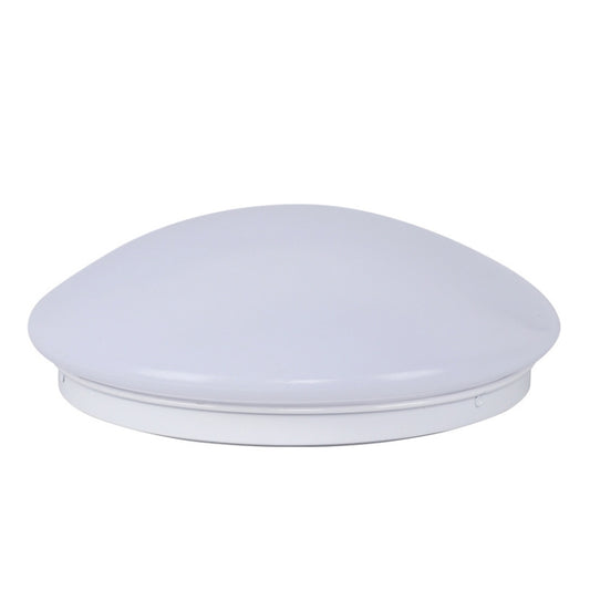 LED Sound Light Control Ceiling Lamp Round Corridor Intelligent Sensor Lamp, Power source: 24W 400mm(White) - Sensor LED Lights by buy2fix | Online Shopping UK | buy2fix