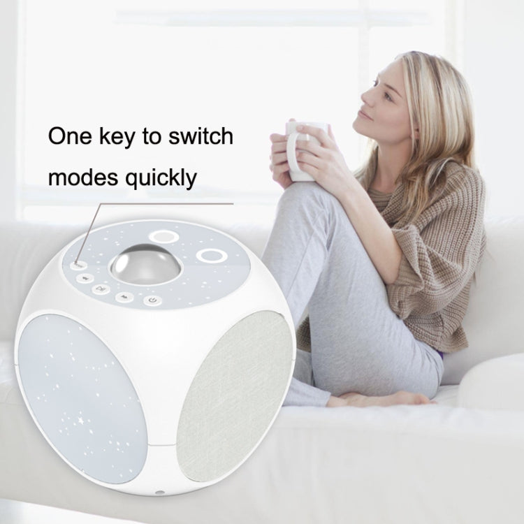 GDZ-S8 Remote Control Starry Sky Projection Light Sleep Aid(White) - Novelty Lighting by buy2fix | Online Shopping UK | buy2fix
