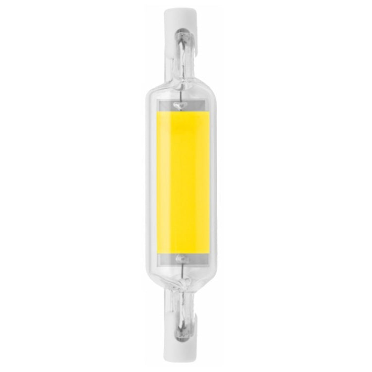 78MM 10W R7S LED COB Dimmer Glass Lamp Double-end Horizontal Plug-in Light(220v Cold White Light) - LED Blubs & Tubes by buy2fix | Online Shopping UK | buy2fix