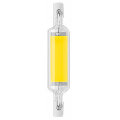 78MM 10W R7S LED COB Dimmer Glass Lamp Double-end Horizontal Plug-in Light(220v Cold White Light) - LED Blubs & Tubes by buy2fix | Online Shopping UK | buy2fix