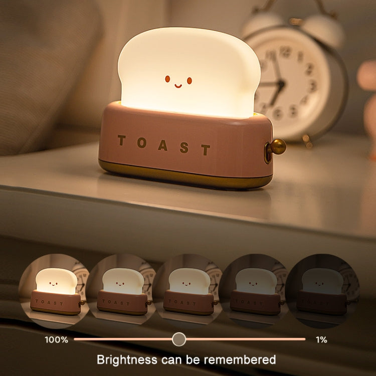 4W USB Charging LED Bread Maker Night Light Timing Sleep Light(Red) - Night Lights by buy2fix | Online Shopping UK | buy2fix