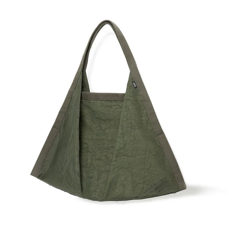 Maden YS2202809 Leisure Nylon Cloth Large Capacity Waterproof Handbag(Army Green) - Handbags by Maden | Online Shopping UK | buy2fix