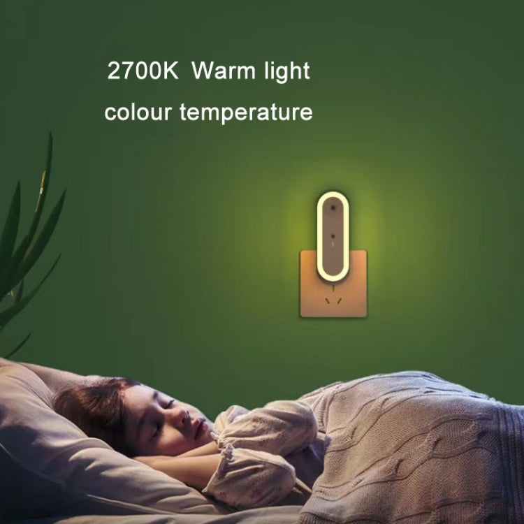 Negative Ion Air Purification Intelligent Sensor LED Night Light(EU Plug) - Sensor LED Lights by buy2fix | Online Shopping UK | buy2fix