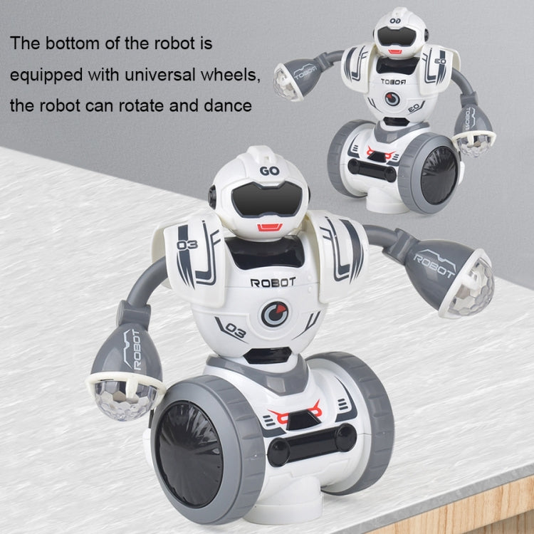 Intelligent Early Education Sound and Light Mechanical Robot Toys, Color: 1 Blue - RC Robots by buy2fix | Online Shopping UK | buy2fix