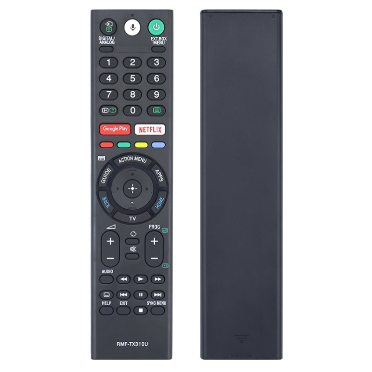 RMF-TX310U For Sony 4K Ultra HD Smart LED TV Voice Remote Control Replacement(Black) - TV by buy2fix | Online Shopping UK | buy2fix