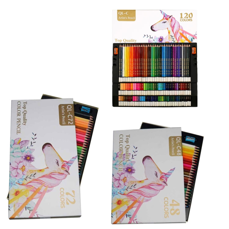 120 Colors Oil Colored Pencil Art Hand Drawn Set - Art Supplies by buy2fix | Online Shopping UK | buy2fix