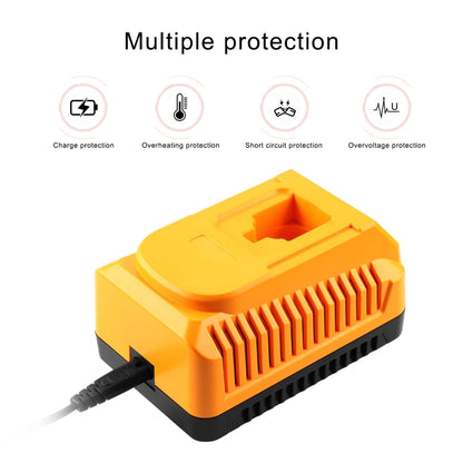 DCB9310 Fast Battery Charger for Dewalt 7.2V-18V XRP NI-CD NI-MH Battery, Plug: UK - Electric Saws & Accessories by buy2fix | Online Shopping UK | buy2fix