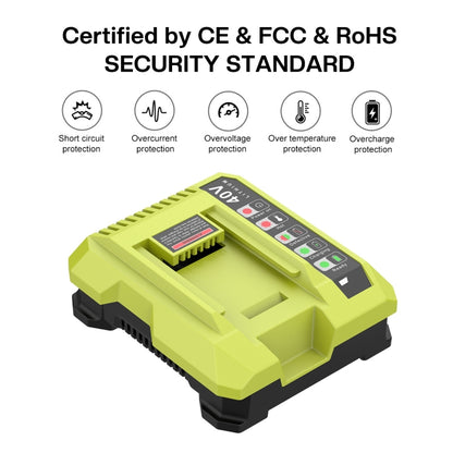 36-40V Tool Cutting Machine Battery Charger, For RYOBI PO401 / PO403 / PO400, Plug: AU - Lawn Mower, Saws & Accessories by buy2fix | Online Shopping UK | buy2fix