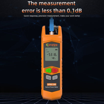 Komshine High Precision Optical Power Meter Mini Fiber Optic Light Attenuation Tester With LED, Specification: C-G/-50DBM to +26DBM - Fiber Optic Test Pen by Komshine | Online Shopping UK | buy2fix