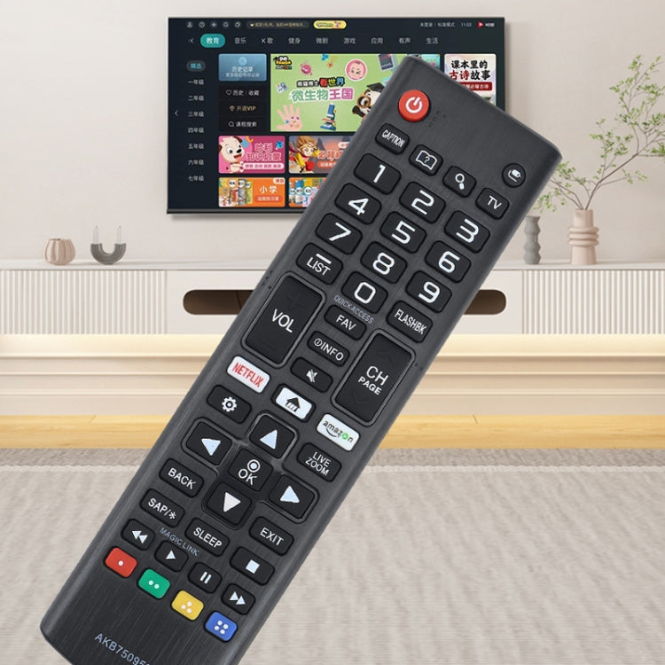 For LG LED LCD TV AKB75095307 433MHz Smart Remote Control(Black) - TV by buy2fix | Online Shopping UK | buy2fix