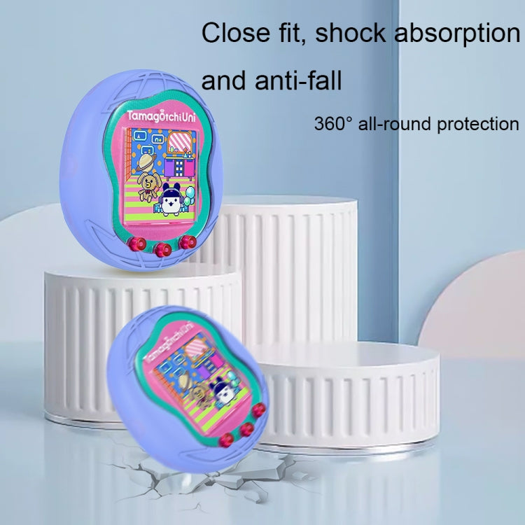 For Tamagotchi Uni (2023) Pet Game Machine Silicone Protection Case(Luminous Blue) - Accessories by buy2fix | Online Shopping UK | buy2fix