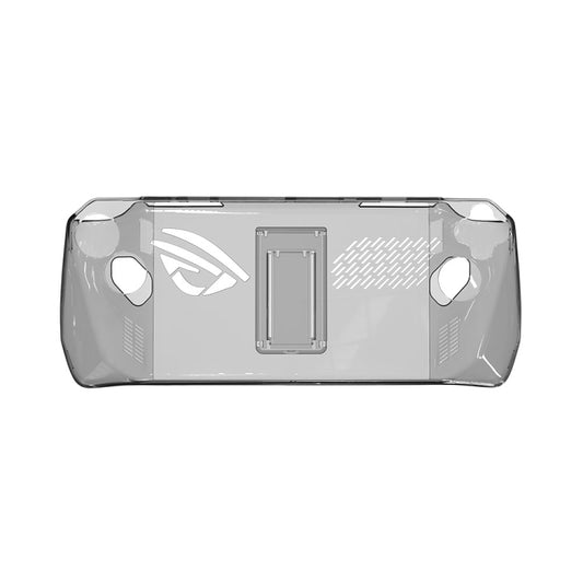 For ASUS ROG Ally Pocket Console Protective Case Transparent Crystal Case TPU Protective Case Accessories(Transparent Black) - Accessories by buy2fix | Online Shopping UK | buy2fix