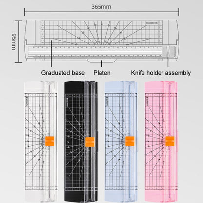 HUANMEI For A3 A4 A5 Paper Cutter With Pull-out Ruler DIY Small Portable Photo Die Cutting Machine(White) - Paper Trimmer by HUANMEI | Online Shopping UK | buy2fix