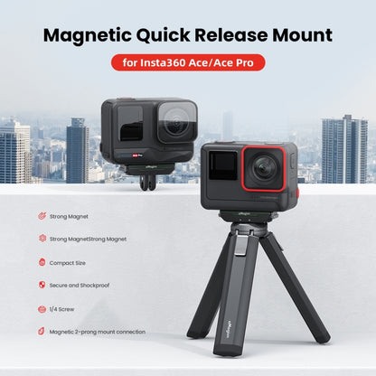 For Insta360 Ace / Ace Pro aMagisn Metal Magnetic Quick Release Sports Camera Accessories - Others by aMagisn | Online Shopping UK | buy2fix