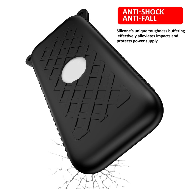 For Apple Vision Pro Battery Protective Case Silicone Cover(Black) - VR Accessories by buy2fix | Online Shopping UK | buy2fix