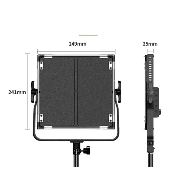 Pixel K80 RGB 45W 2600-10000K 552 LEDs Photography Fill Light Panel Lamp With LCD Display,US Plug Standard Set -  by Pixel | Online Shopping UK | buy2fix