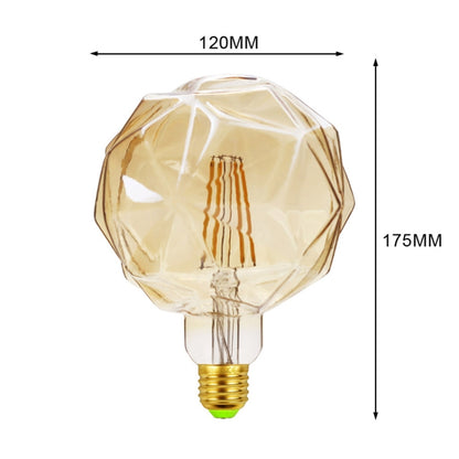 E27 Screw Port LED Vintage Light Shaped Decorative Illumination Bulb, Style: Lotus multi-Angle Gold(220V 4W 2700K) - LED Blubs & Tubes by buy2fix | Online Shopping UK | buy2fix