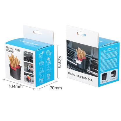 Car-Mounted French Fries Cup Holder Storage Box Multifunctional Trash Can, Model: SD-1019B With Seasoning Box - Stowing Tidying by buy2fix | Online Shopping UK | buy2fix