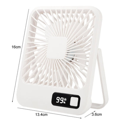 Home Desktop Wall Mounted Fan USB Portable Desktop Mini Fan(Ginger) - Electric Fans by buy2fix | Online Shopping UK | buy2fix