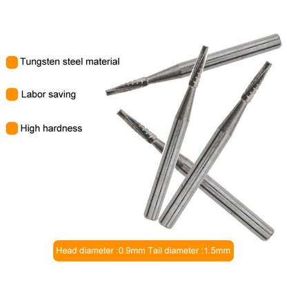 1mm Vehicle Glass Drill Bit High Hardness Drill Bit Tail Rod - Drill & Drill Bits by buy2fix | Online Shopping UK | buy2fix