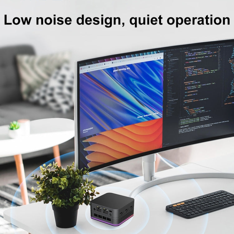T9 Plus N100 DDR5 8G+1TB UK Plug 12th Alder Lake Dual Gigabit LAN+3 HDMI 4K HD Pocket Mini PC - Windows Mini PCs by buy2fix | Online Shopping UK | buy2fix